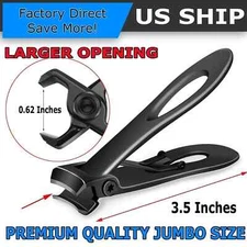 Stainless Professional Extra Large Toe Nail Clippers For Thick Nails Heavy Duty