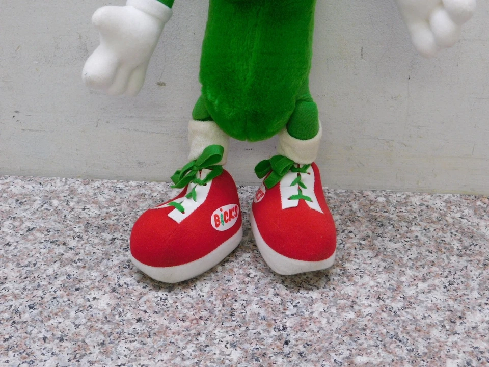 Vintage Don Bickle Bick's Pickle Plush Vintage Food Brand Mascot Stuffed - Image 3 of 4
