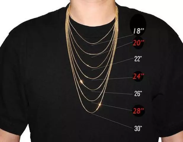 How long is a 15-inch necklace? - Quora