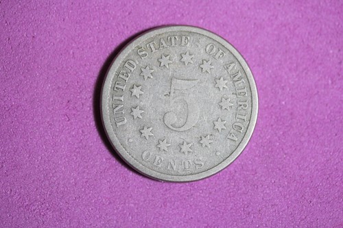 Estate Find 1882 - Shield Nickel!! #K45141 - Picture 2 of 2