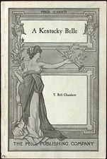 1915 A Kentucky Belle A Comedy in Three Acts Penn Publishing Co Script