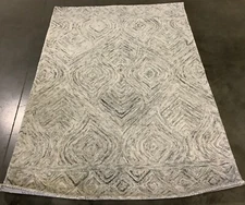 BEIGE / GREY 4' X 6' Flaw in Rug, Reduced Price 1172666375 IKT703B-4