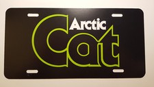 Vintage Arctic Cat Snowmobile Word Logo Novelty License Plate 094 