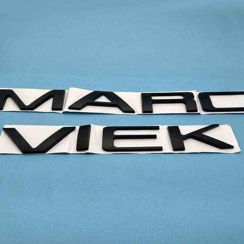 3D Rear Tailgate Insert Letters Emblems Fits For 2022-2024 Maverick Matte Black - Picture 4 of 8