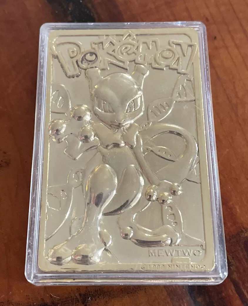 GOLD Mew metal collector's Replica