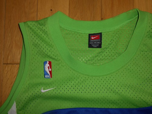 Vtg Nike SHAREEF ABDUR RAHIM Green ATLANTA HAWKS NBA Team Swingman JERSEY Sz XXL - Picture 7 of 24