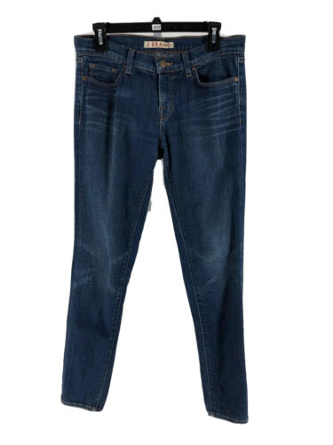 J Brand Women's Blue Medium Wash Skinny Leg Jeans Size 28 Inseam 29 - Picture 1 of 6