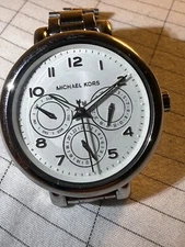 Michael Kors MK3579  Kohen Analog Stainless Steel Round Watch