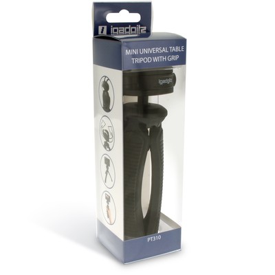 Mini Trépied De Table Et Poignée Stabilisateur IGadgitz PT310 – Pour Appareils Photo, Caméras – Léger (180g), Charge 1,5kg - 12
