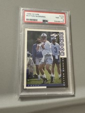 1998 Score Peyton Manning Rookie Card #233 PSA NM-MT