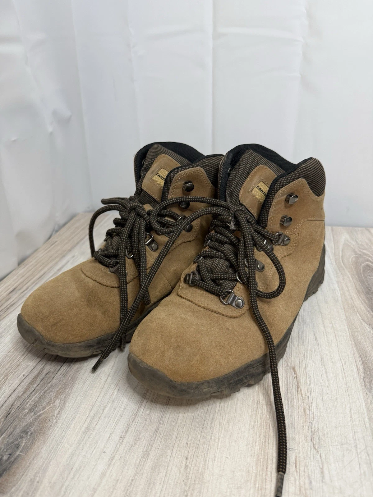 Earth Spirit Hiking Boots Mens Size 9.5 Brown
