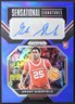 2023 Panini Draft Picks Sensational Signatures Grant Sherfield  #SS-GSF 21/125