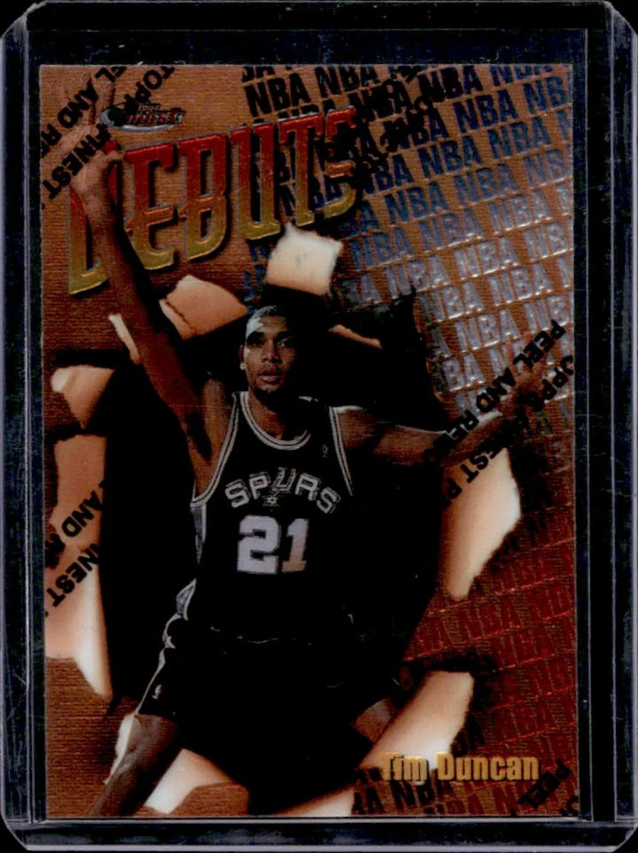 Topps Tim Duncan Basketball Rookie Sports Trading Cards for sale