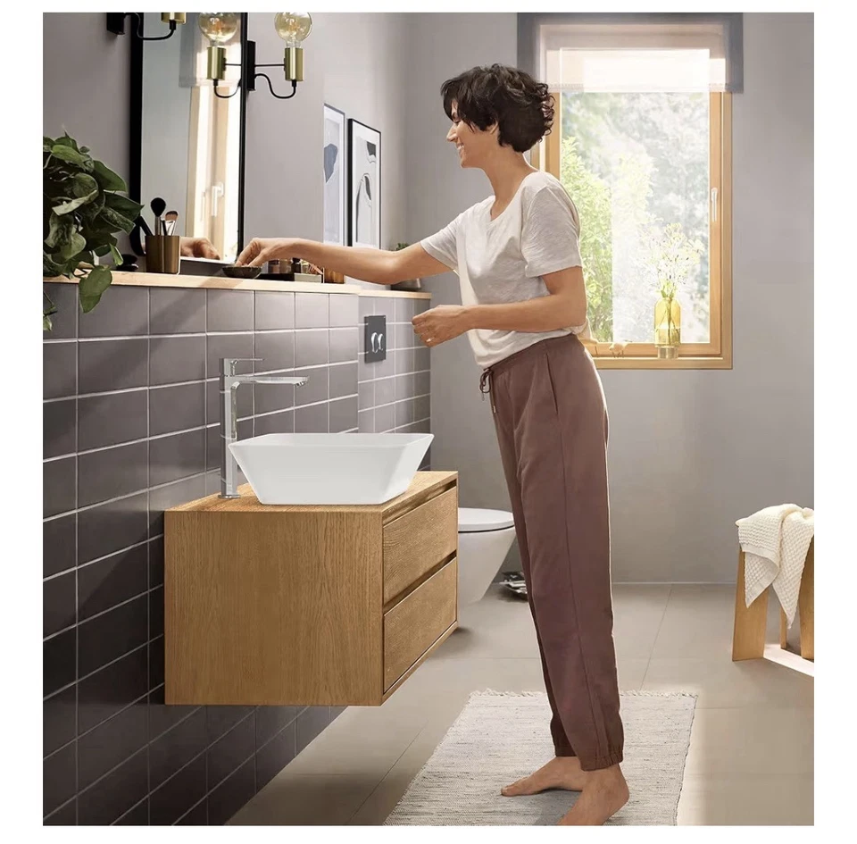 Hansgrohe 72581000 Miscelatore Lavabo Monocomando Cromo Rubinetto Bagno ⭐️Nuovo - Immagine 3 di 4
