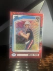 2024 Panini Donruss  Rated Rookie Drake Maye #379 Optic Preview Red Wave Prizm