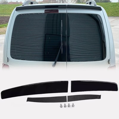 Heckspoiler Dachspoiler Hecklippe Schwarz für VW Caddy MK3 2K 2004-14 Doppeltür