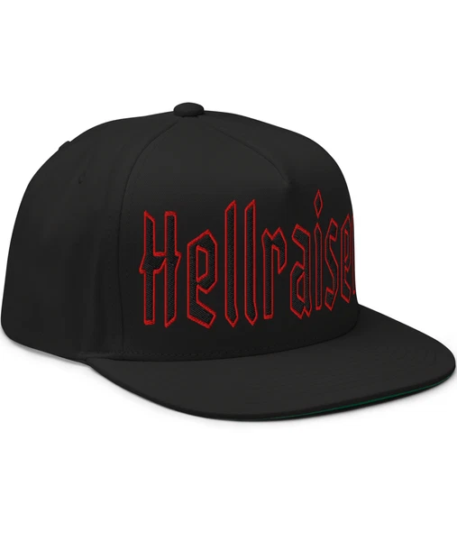 Hellraiser | Embroidered Snapback | Full‑Throttle Race Ready Headwear