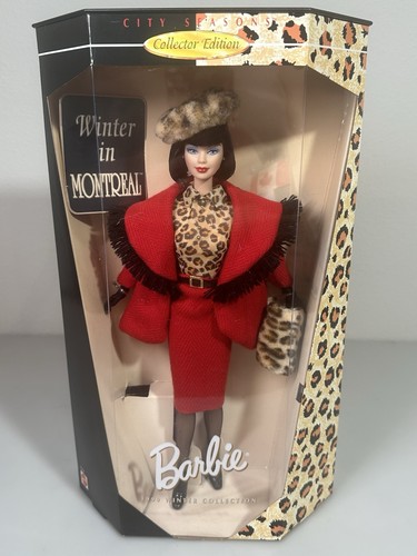 SET OF 7 CITY SEASONS COLLECTOR EDITION BARBIES 1998-1999 NEW IN BOX - Picture 8 of 18