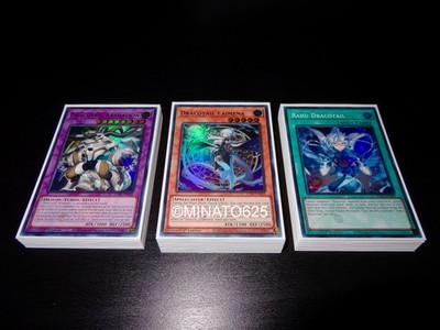 Yugioh Complete Dracotail Deck! Branded