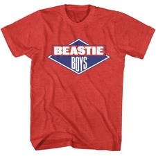 Beastie Boys Logo Red Heather Music Shirt