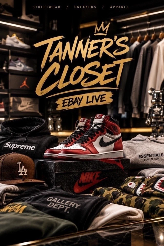 Tanner’s Closet: Sneakers, Streetwear, accessories!