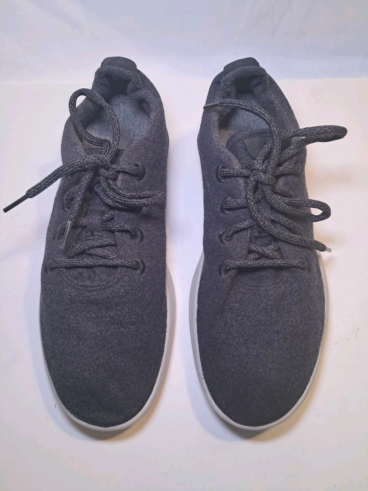 SAOLA scarpe da corsa allbirds lana runner uomo taglia 10 grigie stringate comode merino