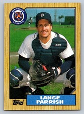 1987 Topps #791 Lance Parrish