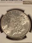 Beaitiful 1883  S$1 Morgan Silver Dollar MS 63 NGC