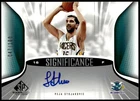 2006-07 SP Game Used #SA-PS Peja Stojakovic SIGnificance #/100 Auto E1