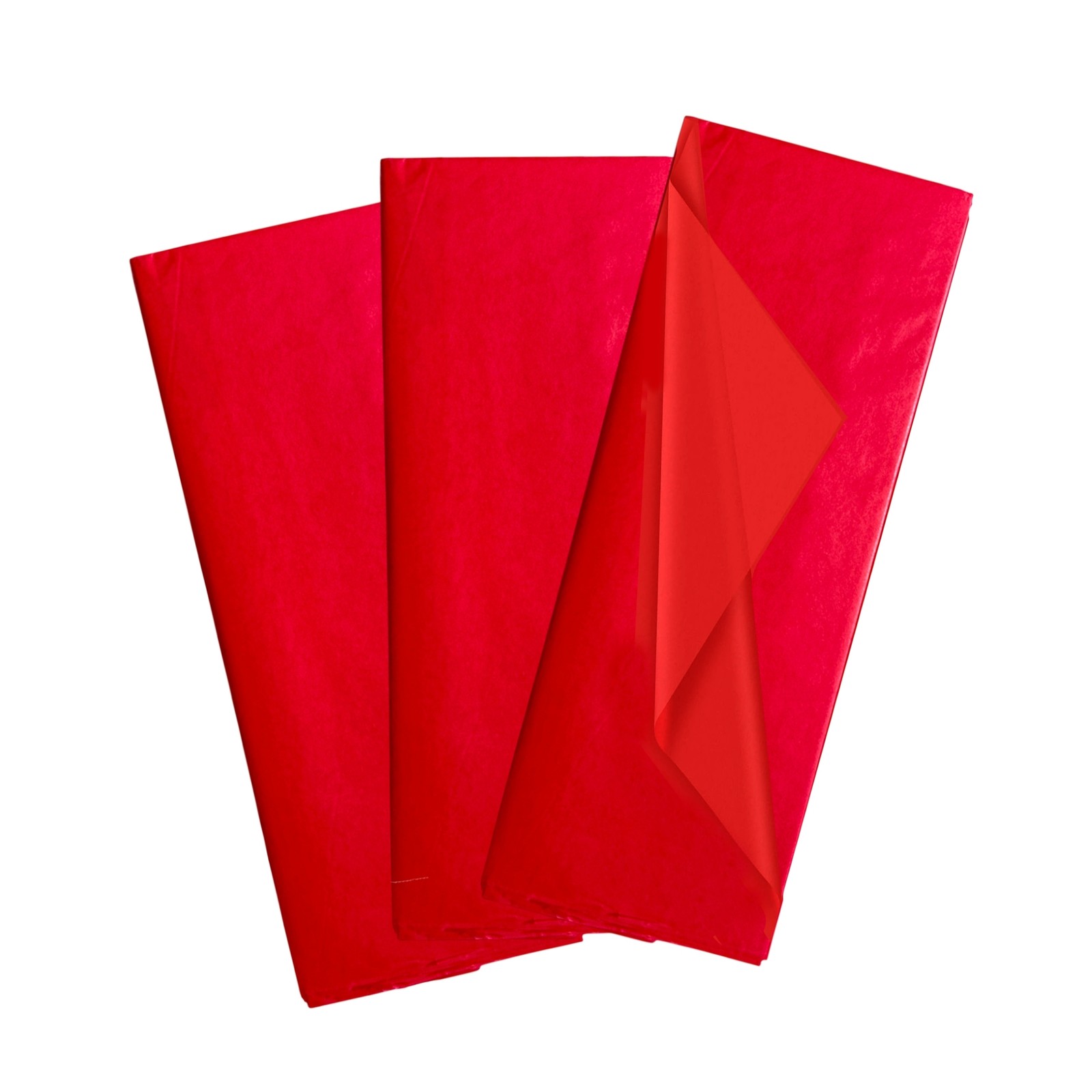 Pack of 10 Red Acid Free 50 x 70cm Tissue Paper Sheets - Crafts Wrap Packing