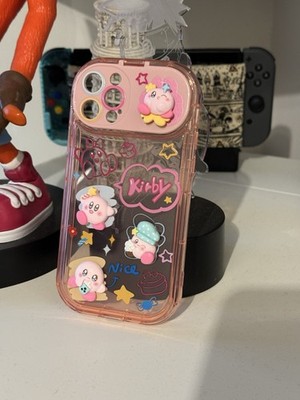 Iphone 13 Pro Case Kirby Hülle Pink Anime Manga Geschenk Gaming Mario