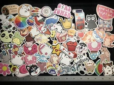 💣 LOT OF 50 RANDOM STICKER BOMB lots of styles Decals assorted decorations