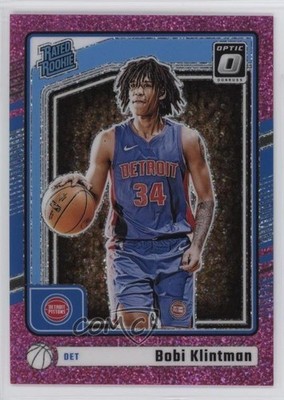2024 Donruss Optic Rated Pink Glitter Prizm 171/275 Bobi Klintman Rookie RC 0l8y