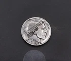 Hand Engraved 1921 Buffalo –Classic Style Modern Bowler Hat Portrait