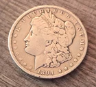 1894-O Morgan Silver Dollar 90% Silver Fine