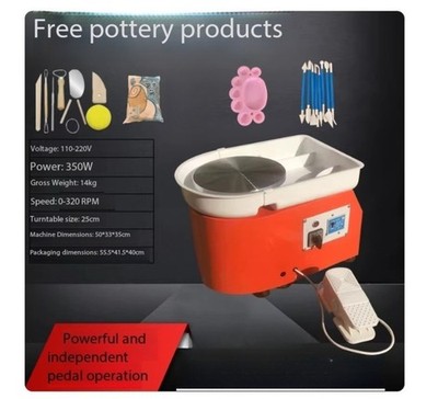 Pottery Motor Home Use Professional Clay Machine Teaching Pottery Wheel