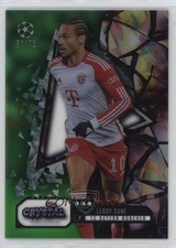2023-24 Topps Crystal Premium UCL Green /75 Leroy Sane Sané #20 0si2