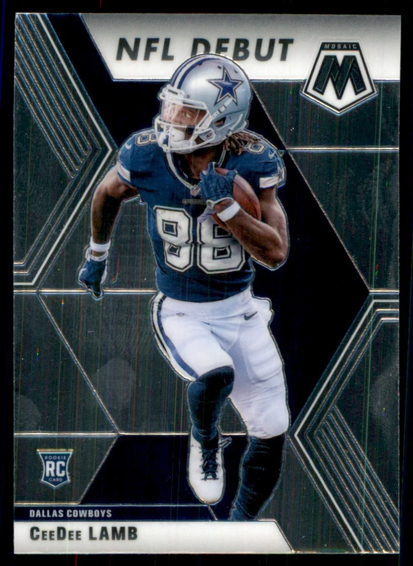 2020 Panini Mosaic CeeDee Lamb Rookie Dallas Cowboys #268