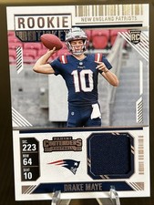 2024 Panini Contenders Rookie Ticket Swatches #11 Drake Maye