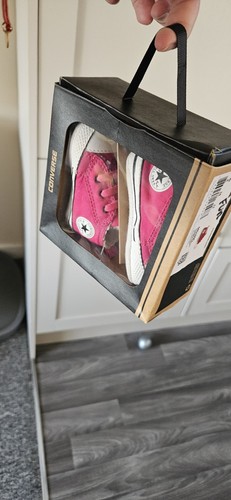 converse shoes baby girl Size 2 3-6 months - Picture 2 of 8
