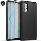 Black For Samsung Galaxy Note 10 Plus/ Note 10 Phone Case Cover Screen Protector
