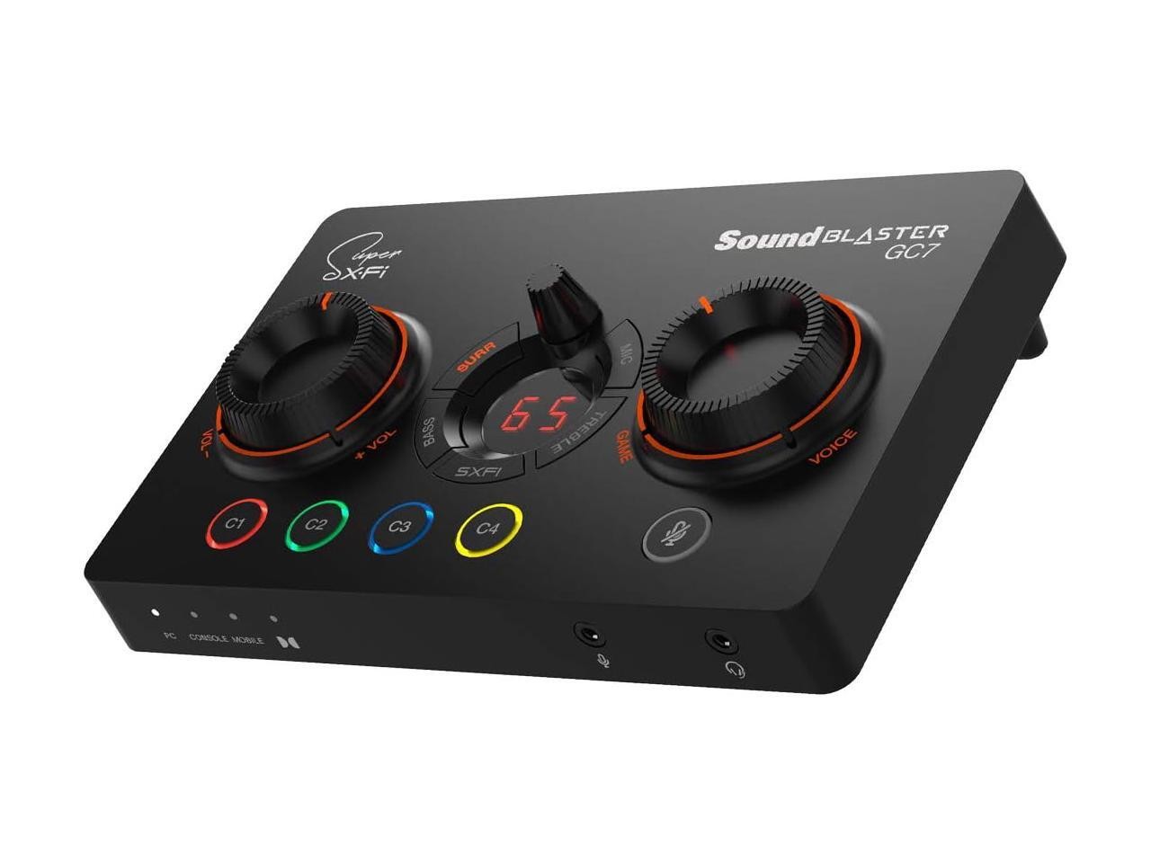 Blaster Gc7 Game Streaming Dac Amp Ft Programmable Buttons, 