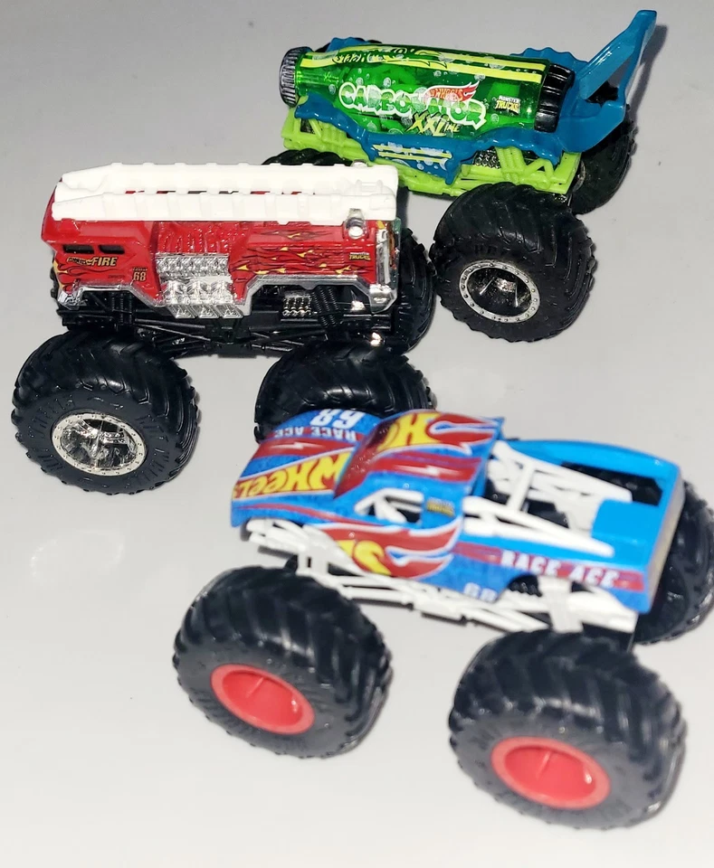 CARBONATOR HOT WHEELS, RACE ACE 68, CAMIÓN DE BOMBEROS 68 rescate. lote monster truck Foto 3 de 4