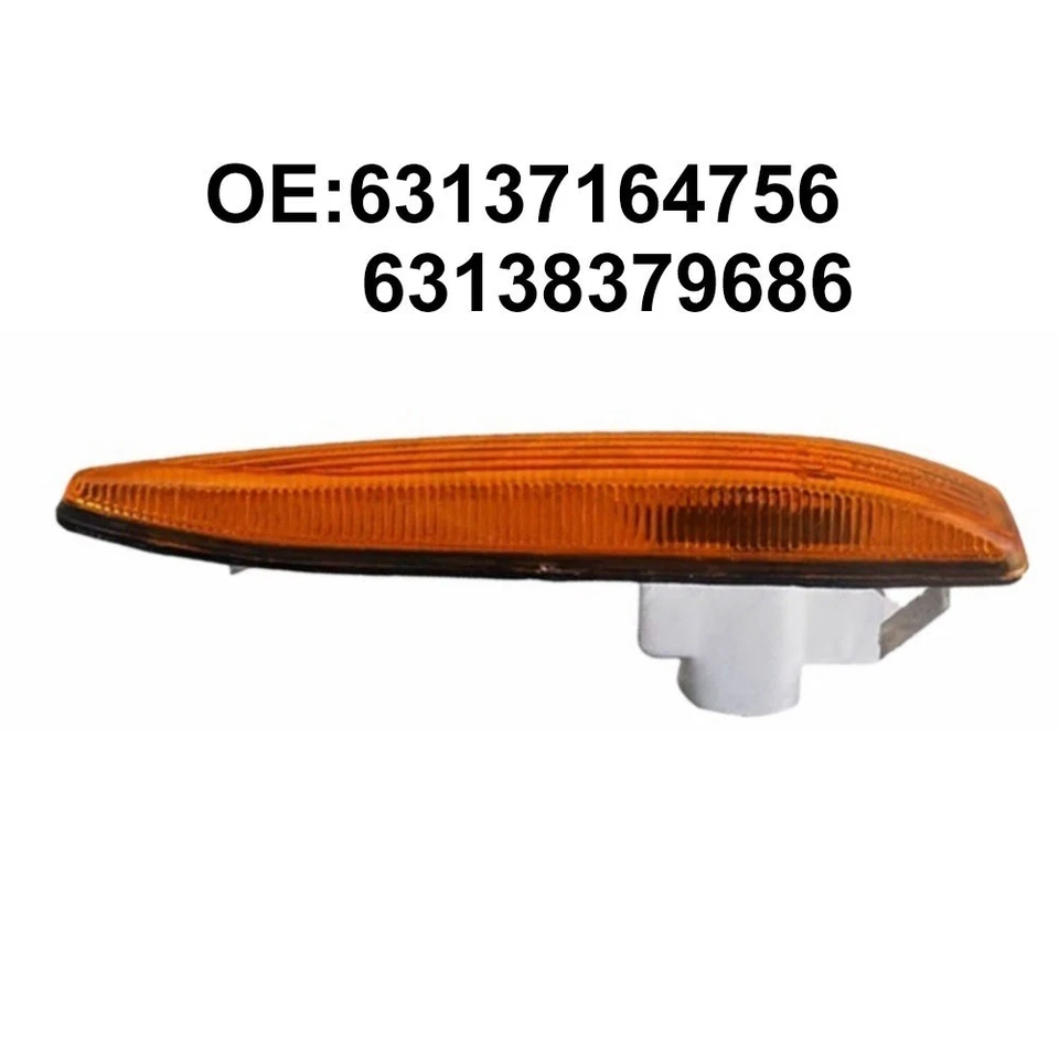 For Headlight Replacement Sequential Indicator Side Marker LED ABS Plastic - Image 3 of 4