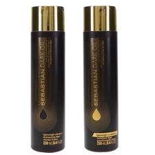 Sebastian Dark Oil Lightweight Shampoo 8.5 oz & Dark Oil Lightweight