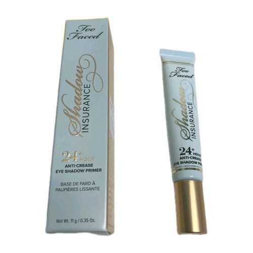 TOO FACED SHADOW INSURANCE 24 Hour Anti-Crease Eye Shadow Primer 0.35 oz NIB - Picture 3 of 5