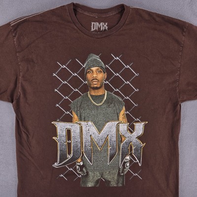 DMX Vintage Y2K Tee Shirt Mens 2XL Hip Hop Contrast Stitching Ruff Ryders Rap