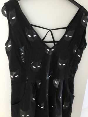 sommerkleid worn by m schwarz Katzen gothic blogger boho festival