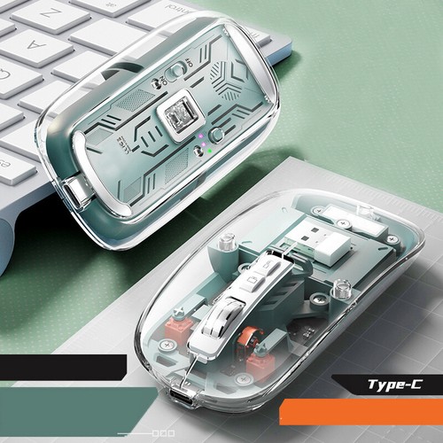Wireless Bluetooth mouse optics mini Portable Rechargeable magnetic attraction - Picture 3 of 17