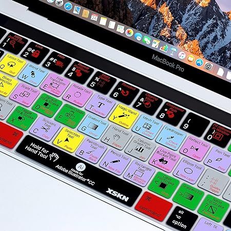 CC English Shortcut AI Functional Hotkey Design Silicone Keyb Adobe Illustrator - Picture 5 of 6